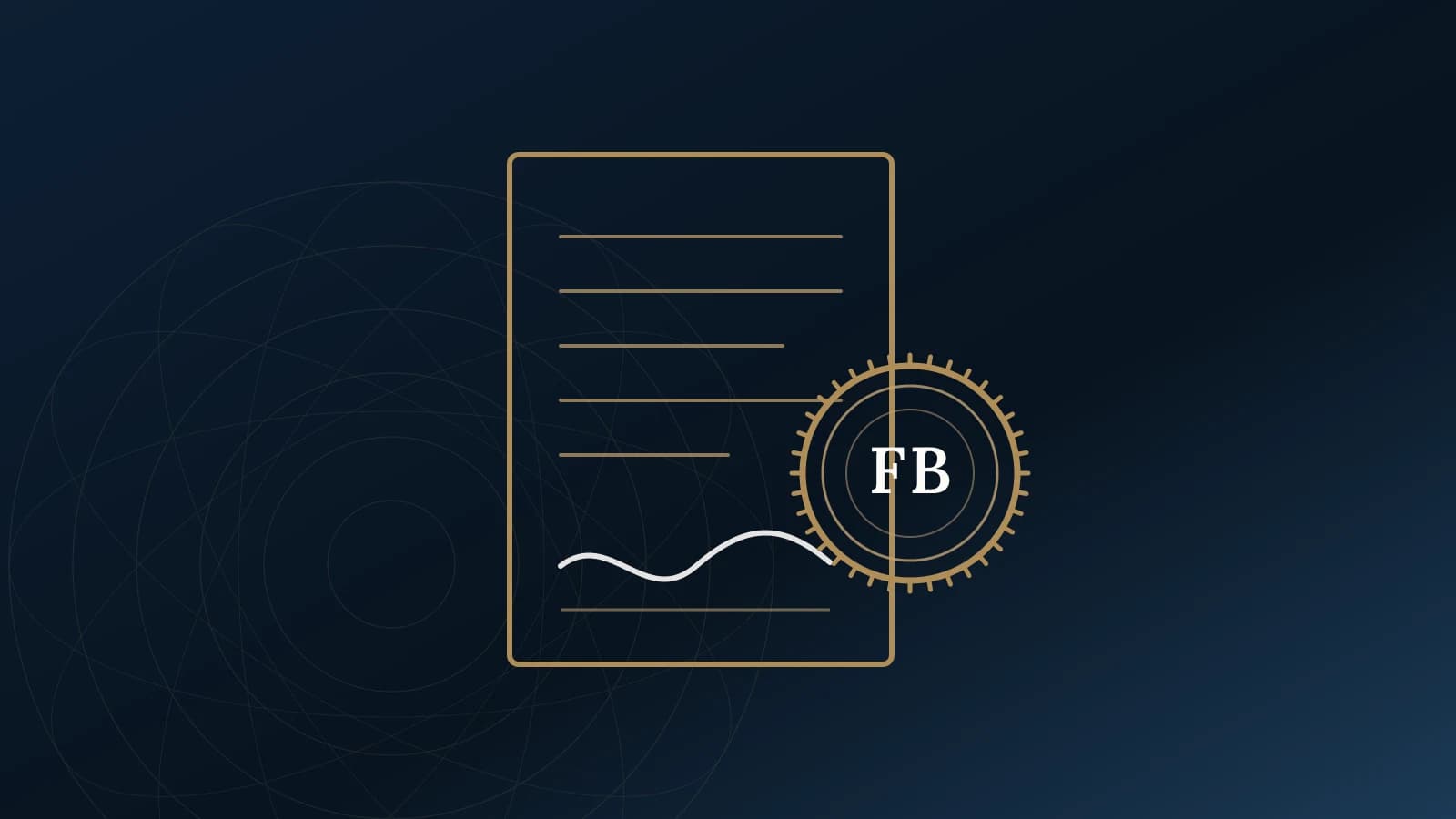 Sello notarial sobre un documento firmado
